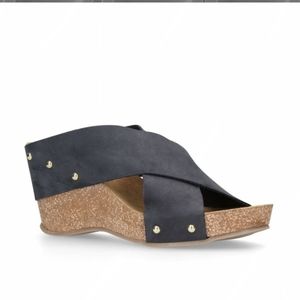 Carvela Comfort suede wedge sandals 38 1/2